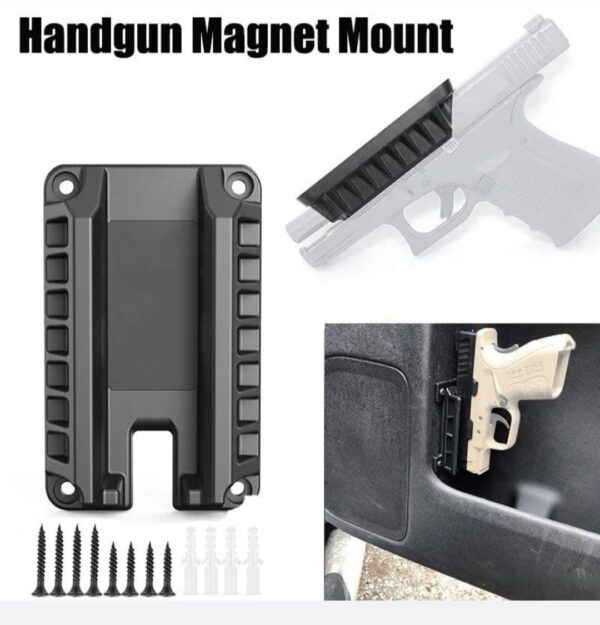 Magnetic Handgun Mount